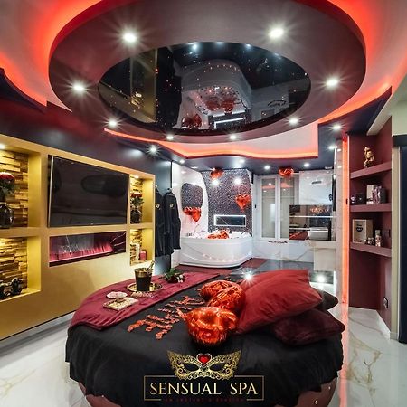 Sensual Spa- Love Room Jacuzzi Hammam Terrasse Нанси Екстериор снимка
