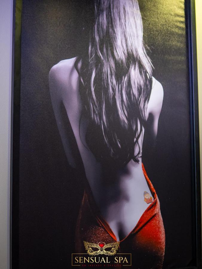 Sensual Spa- Love Room Jacuzzi Hammam Terrasse Нанси Екстериор снимка