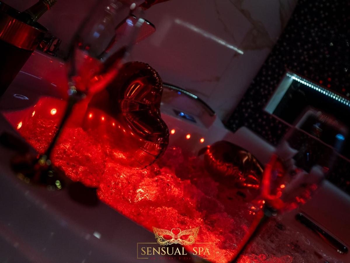 Sensual Spa- Love Room Jacuzzi Hammam Terrasse Нанси Екстериор снимка